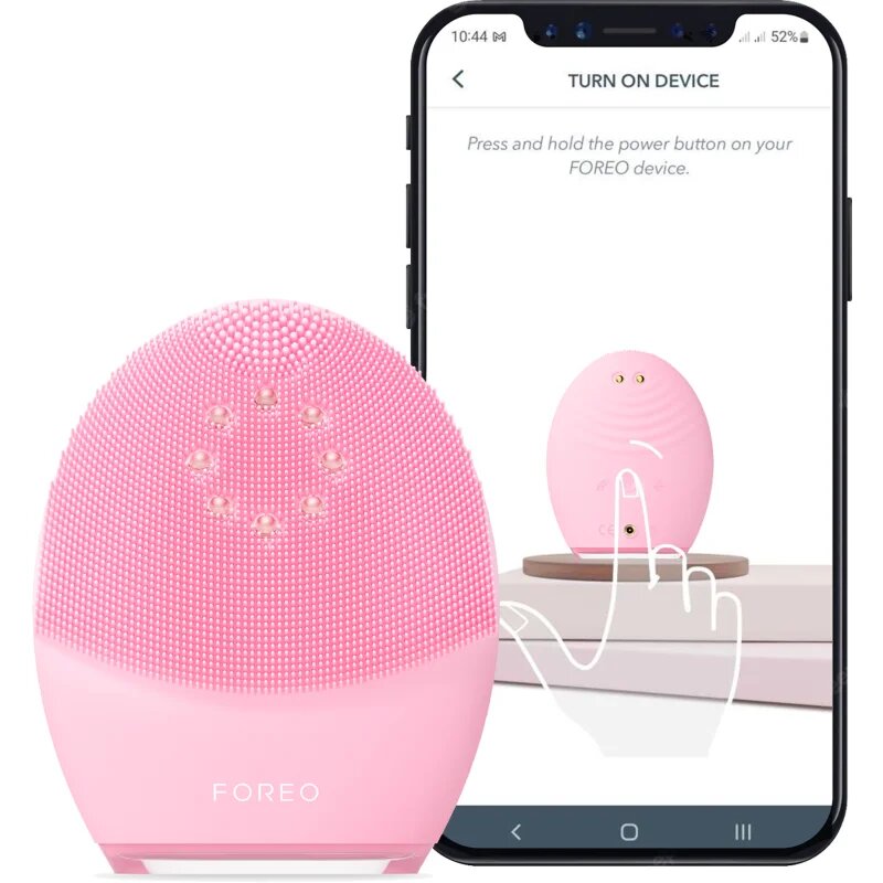 FOREO LUNA™4 Plus čisticí sonický přístroj s termo funkcí a zpevňující masáží normální pleť 1 ks