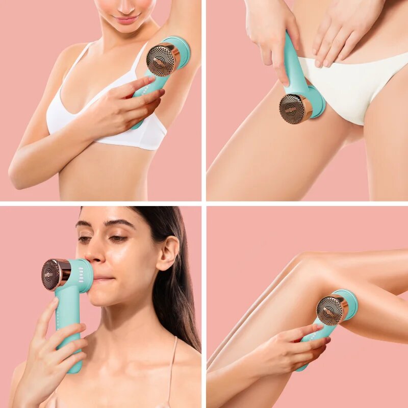 FOREO PEACH™ 2 Go IPL systém prevence růstu nových chloupků pro ženy Arctic Blue 1 ks