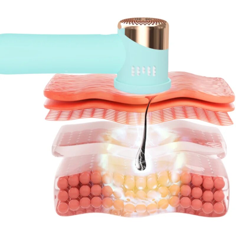 FOREO PEACH™ 2 Go IPL systém prevence růstu nových chloupků pro ženy Arctic Blue 1 ks