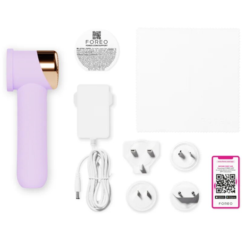 FOREO PEACH™ 2 Go IPL systém prevence růstu nových chloupků pro ženy Lavender 1 ks