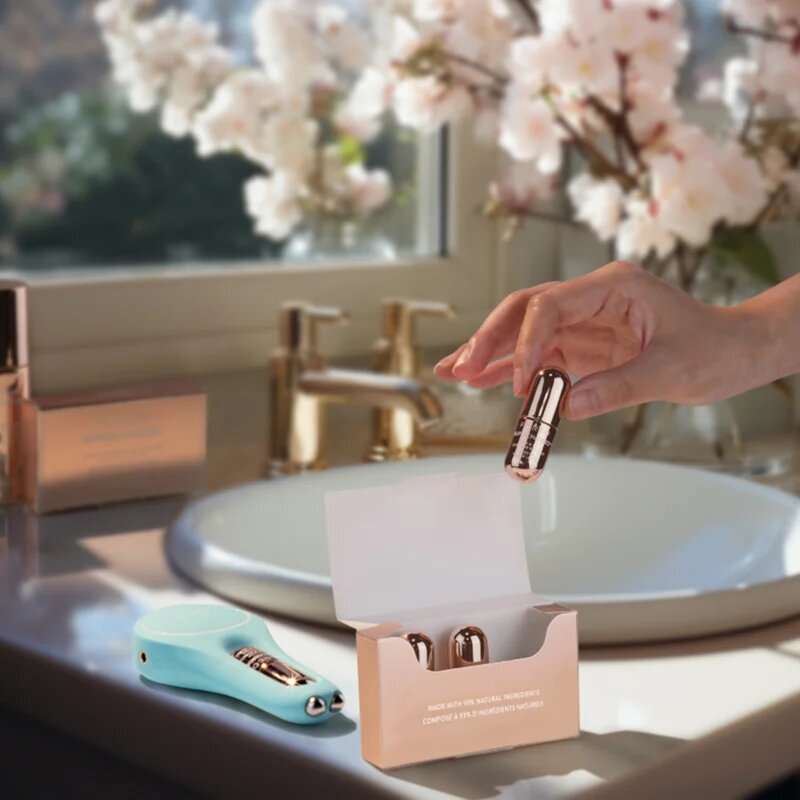 FOREO SUPERCHARGED Eye & Lip Contour Booster vodivé sérum pro posílení kontur očí a rtů 3x3.5 ml