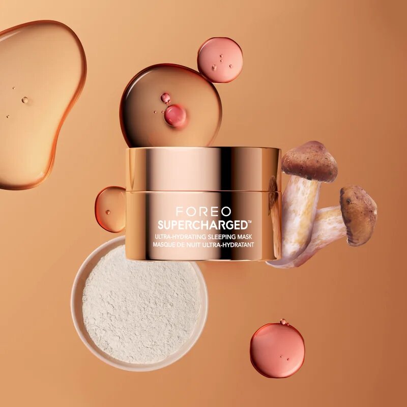 FOREO SUPERCHARGED Ultra Hydrating intenzivně hydratační a vyživující maska na noc 75 ml