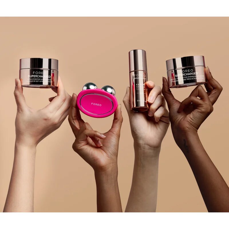 FOREO SUPERCHARGED Ultra Hydrating intenzivně hydratační a vyživující maska na noc 75 ml