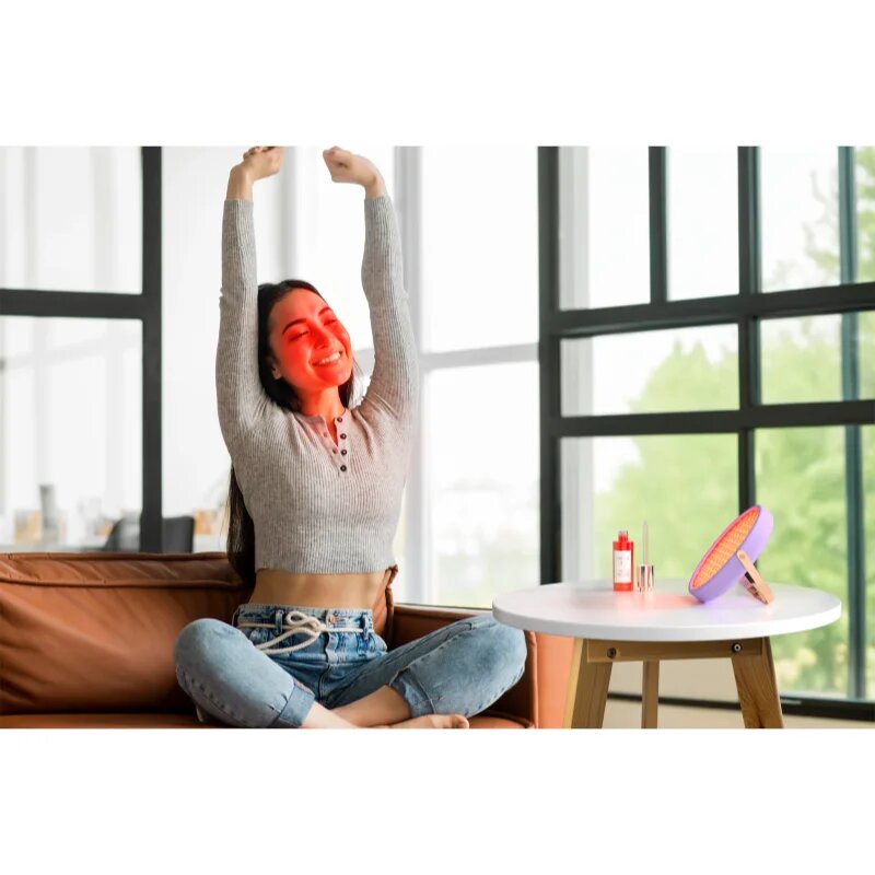 FOREO UFO™ Advanced LED Lighthouse Panel zabudovaná LED světelná terapie Deep NIR NIR Red Blue & Amber LED Light Therapy 1 ks