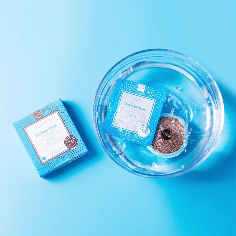 FOREO UFO™ H2Overdose hydratační pleťová maska 6 ks
