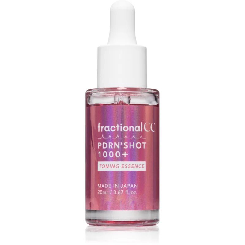 fractional CC PDRN Shot 1000+ Toning Essence obnovující pleťová esence pro sjednocení barevného tónu pleti 20 ml