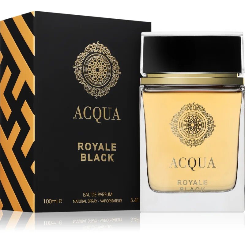 Fragrance World Acqua Royale Black parfémovaná voda pro muže 100 ml