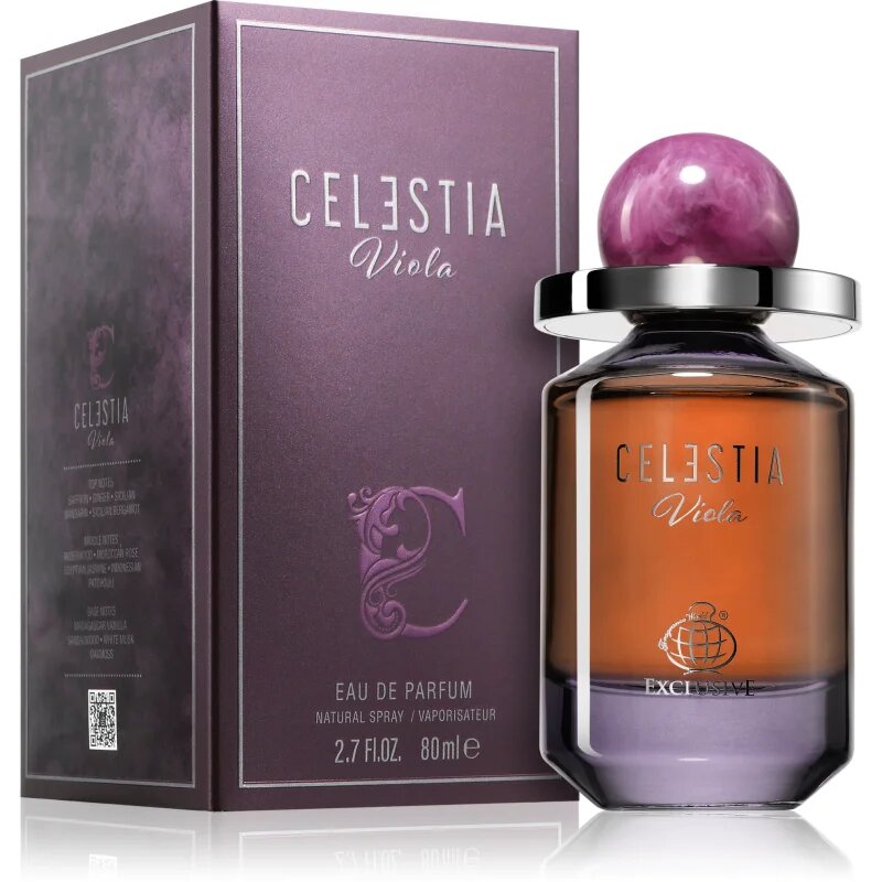 Fragrance World Celestia Viola parfémovaná voda unisex 80 ml
