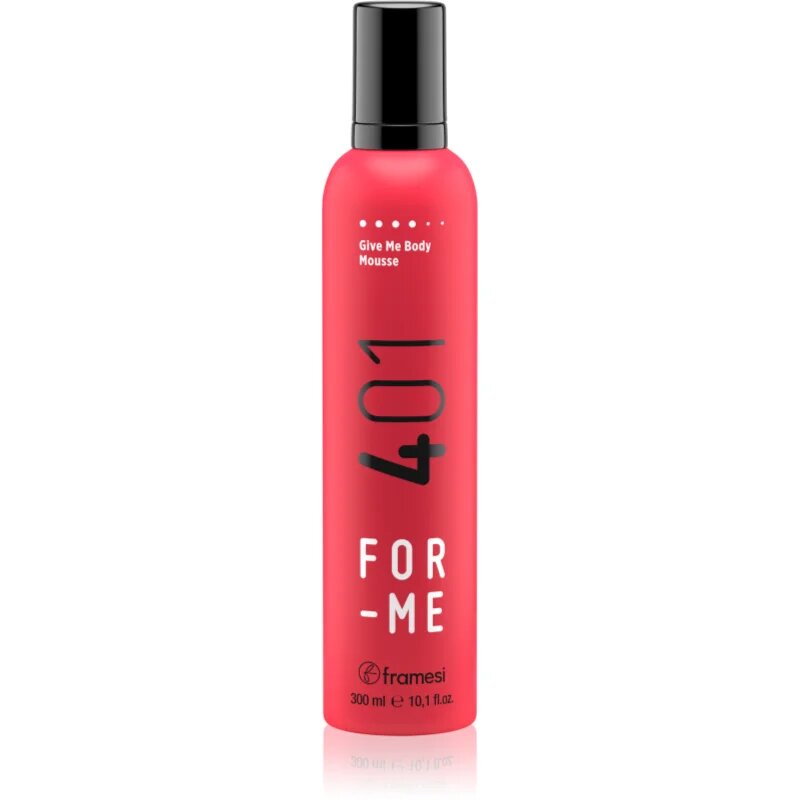 Framesi For-Me Curl & Volume stylingová pěna pro objem vlasů 300 ml