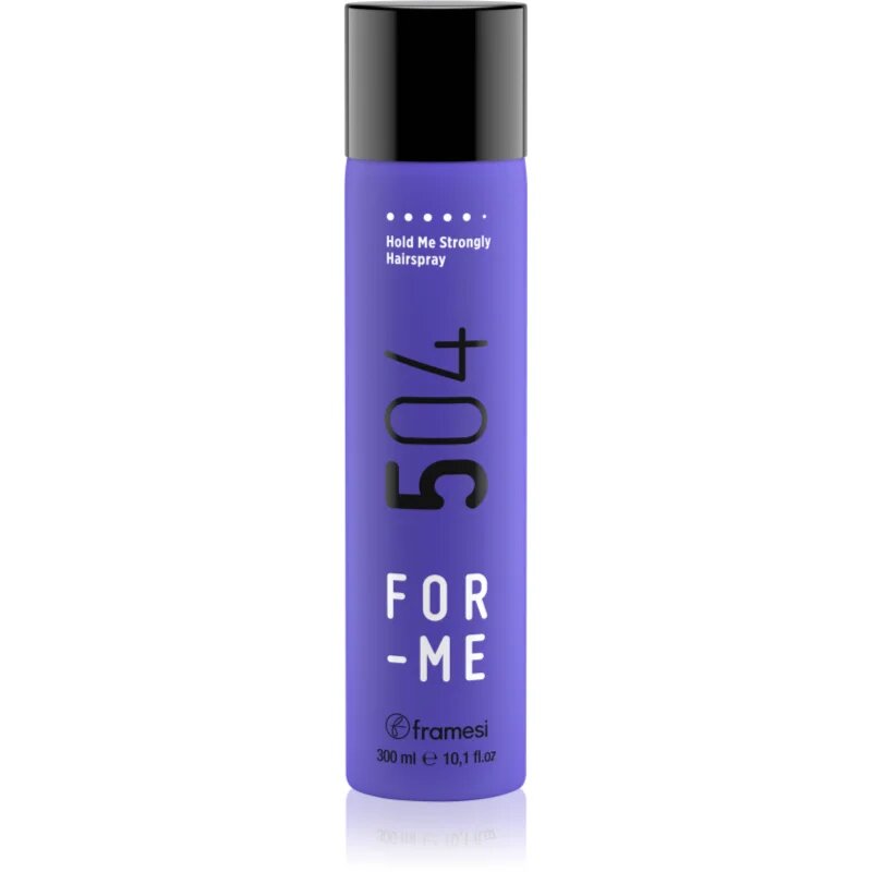 Framesi For-Me Finish lak na vlasy se silnou fixací pro strukturu a lesk 300 ml