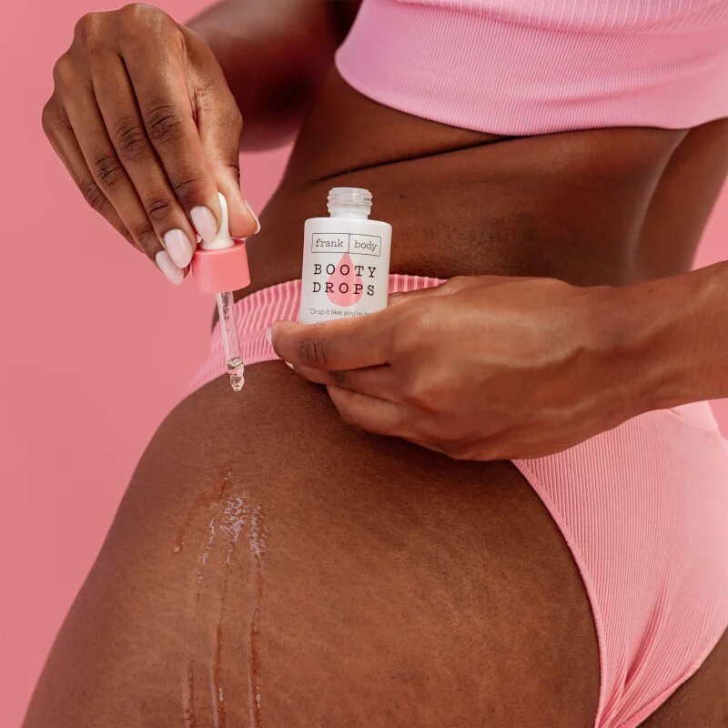 Frank Body Booty Drops zpevňující tělové sérum na hýždě a boky 30 ml