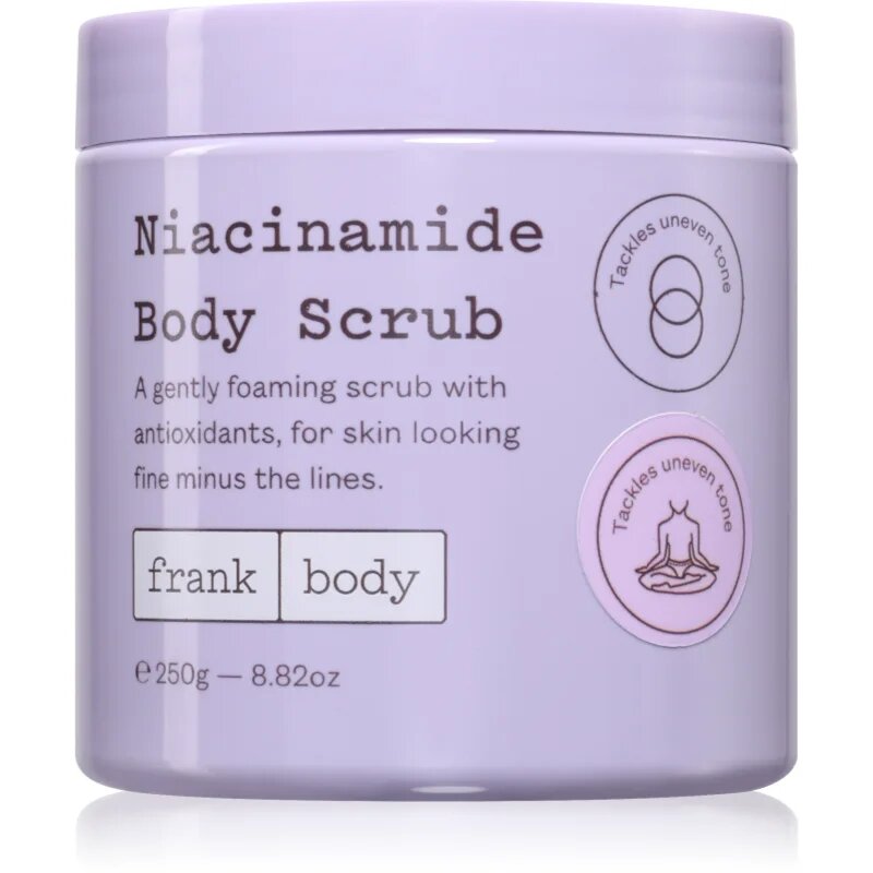 Frank Body Niacinamide tělový peeling s niacinamidem 250 g