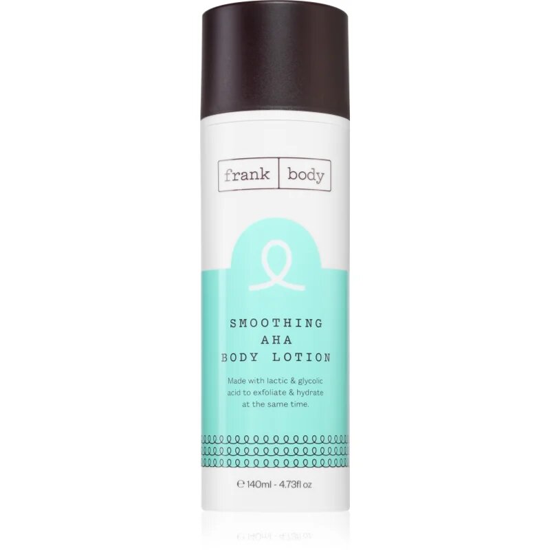 Frank Body Smoothing AHA jemné exfoliační mléko s AHA kyselinami 140 ml