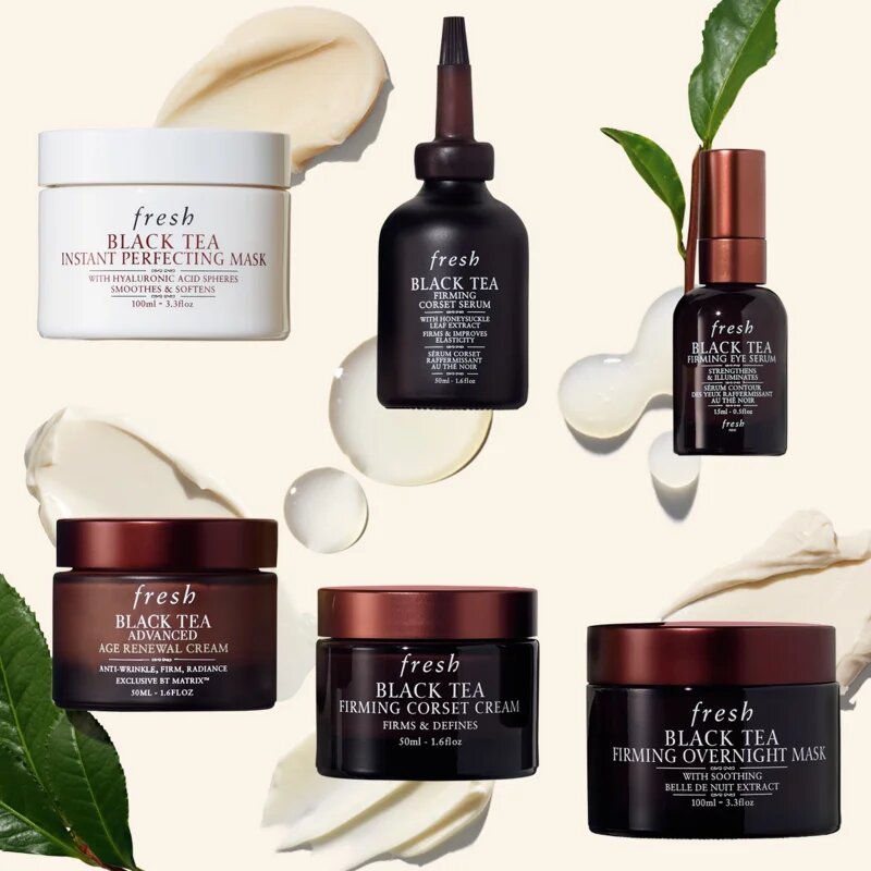 fresh Black Tea Instant Perfecting Mask intenzivní vyhlazující pleťová maska 100 ml