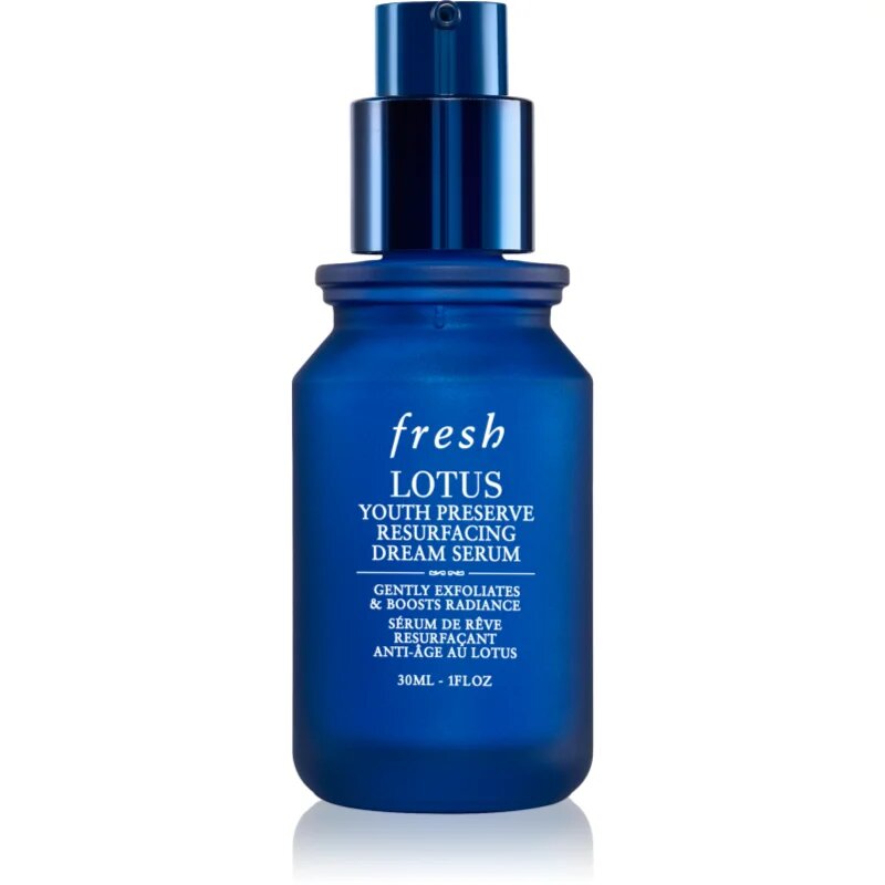 fresh Lotus Youth Preserve Resurfacing Dream Serum noční sérum s AHA kyselinami 30 ml