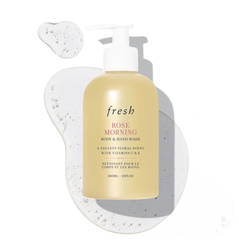 fresh Rose Morning Body & Hand Wash sprchový gel z růže 300 ml