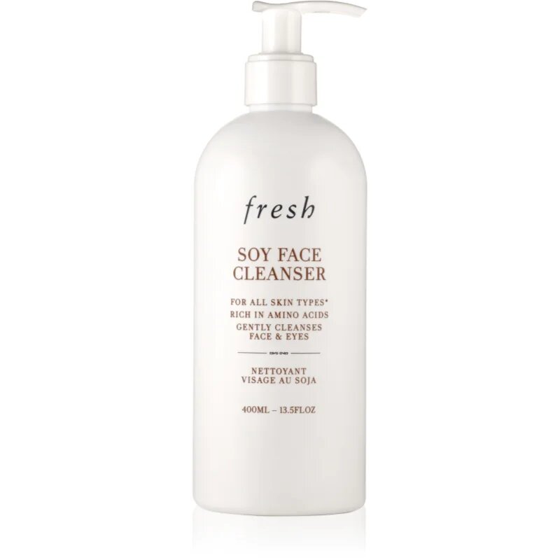 fresh Soy Face Cleanser Jemný odličovací a čisticí gel 400 ml