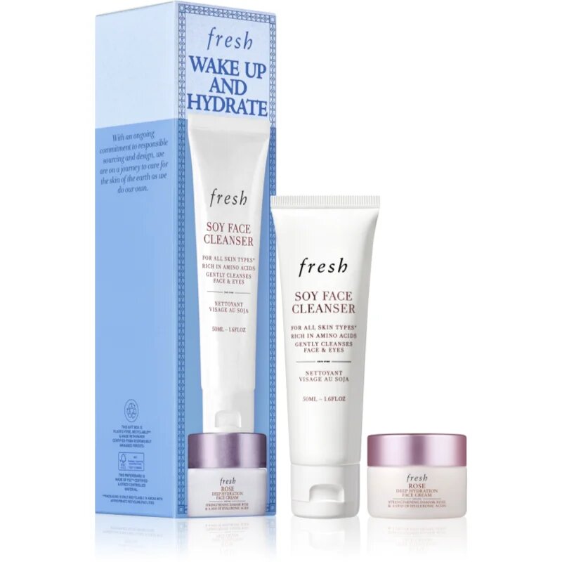 fresh Wake Up & Hydrate sada pro péči o pleť