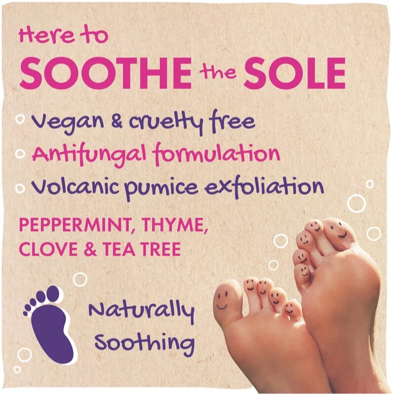 Friendly Soap Foot Soap přírodní tuhé mýdlo na nohy 95 g
