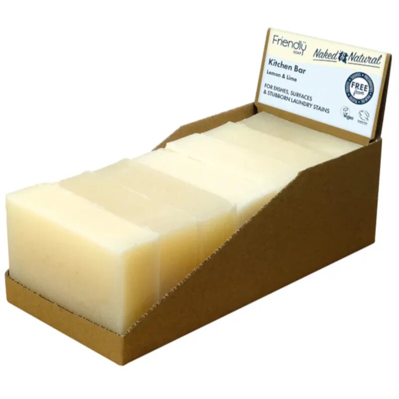 Friendly Soap Kitchen Bar Lemon & Lime přírodní mýdlo 7x95 g