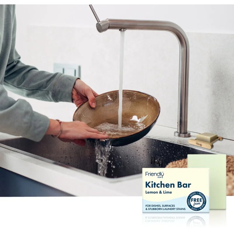Friendly Soap Kitchen Bar Lemon & Lime přírodní mýdlo 7x95 g