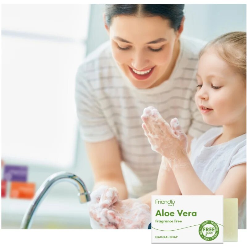 Friendly Soap Natural Soap Aloe Vera přírodní mýdlo 95 g