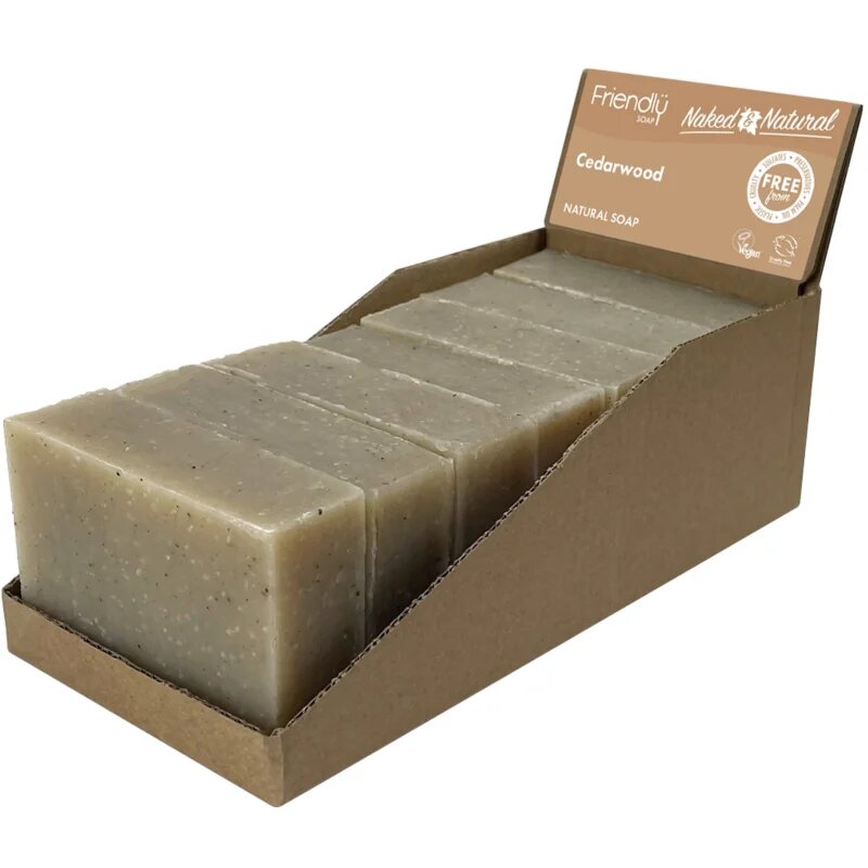 Friendly Soap Natural Soap Cedarwood přírodní mýdlo 7x95 g