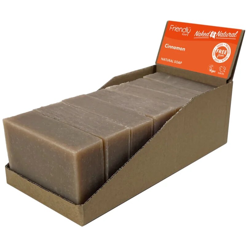 Friendly Soap Natural Soap Cinnamon přírodní mýdlo 7x95 g