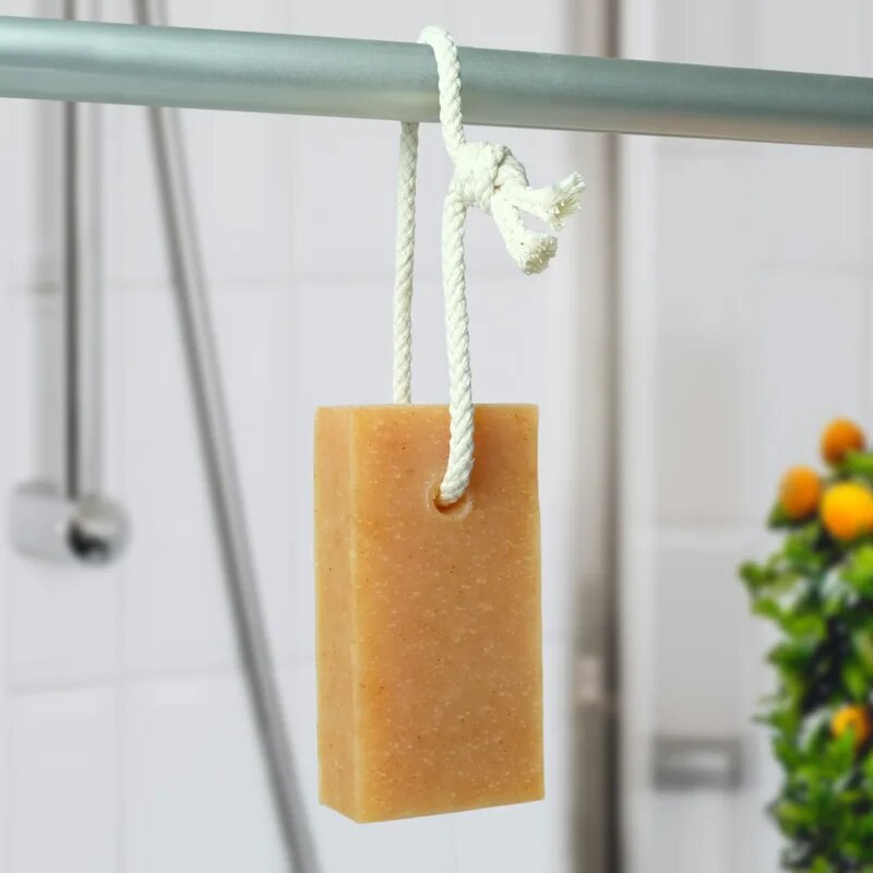 Friendly Soap Soap on a Rope Orange & Grapefruit přírodní mýdlo na šňůrce 95 g