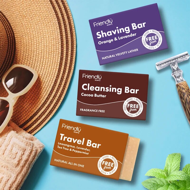 Friendly Soap Travel Soap Hair & Body přírodní mýdlo na tělo a vlasy 95 g
