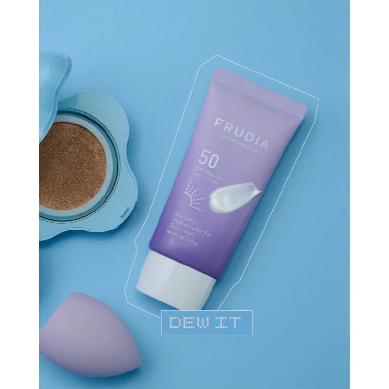 Frudia Blueberry lehký ochranný krém na obličej SPF 50 50 g