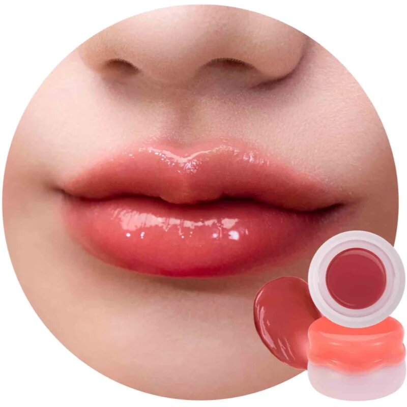 Frudia Glow Juicy Jam multifunkční balzám na rty a tváře odstín Mellow Peach 04 4.5 g