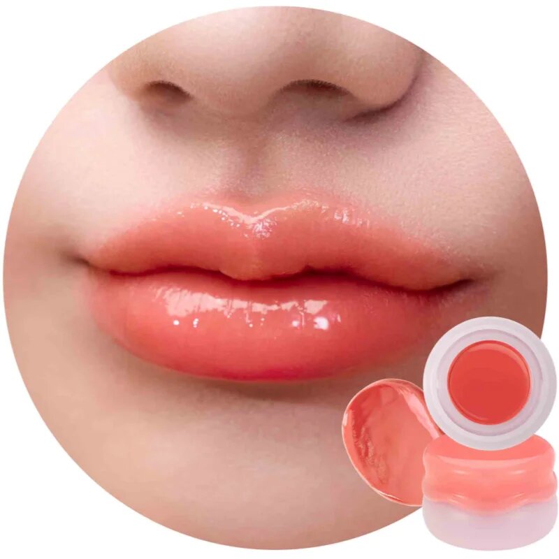 Frudia Glow Juicy Jam multifunkční balzám na rty a tváře odstín Shy Papaya 02 4.5 g