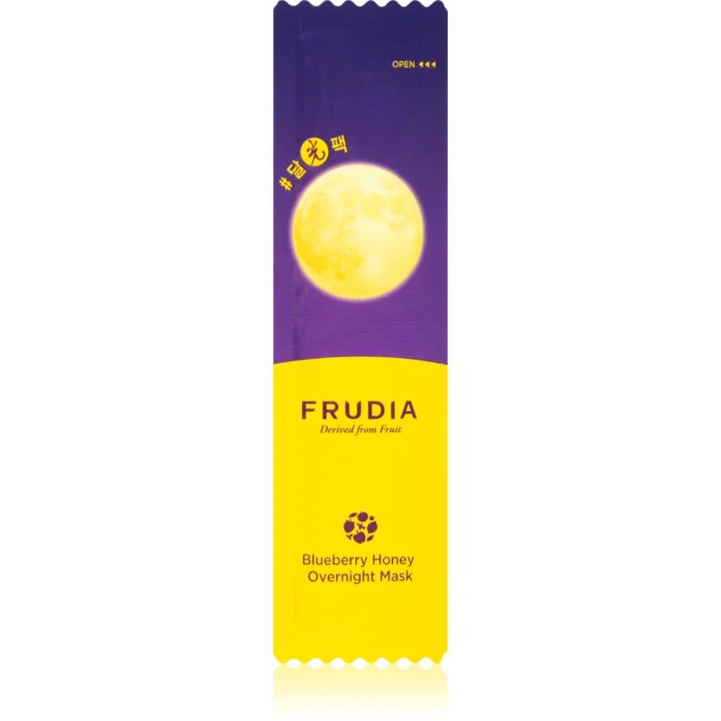Frudia Honey Blueberry noční hydratační maska pro citlivou a suchou pleť 5 ml