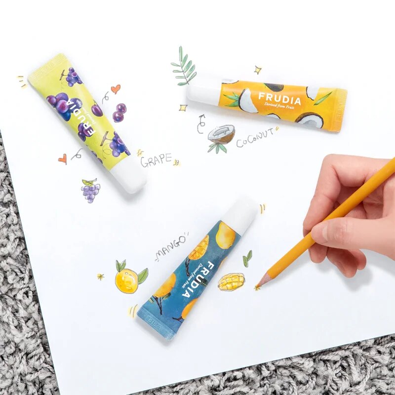 Frudia Honey Mango hydratační maska na rty 10 g