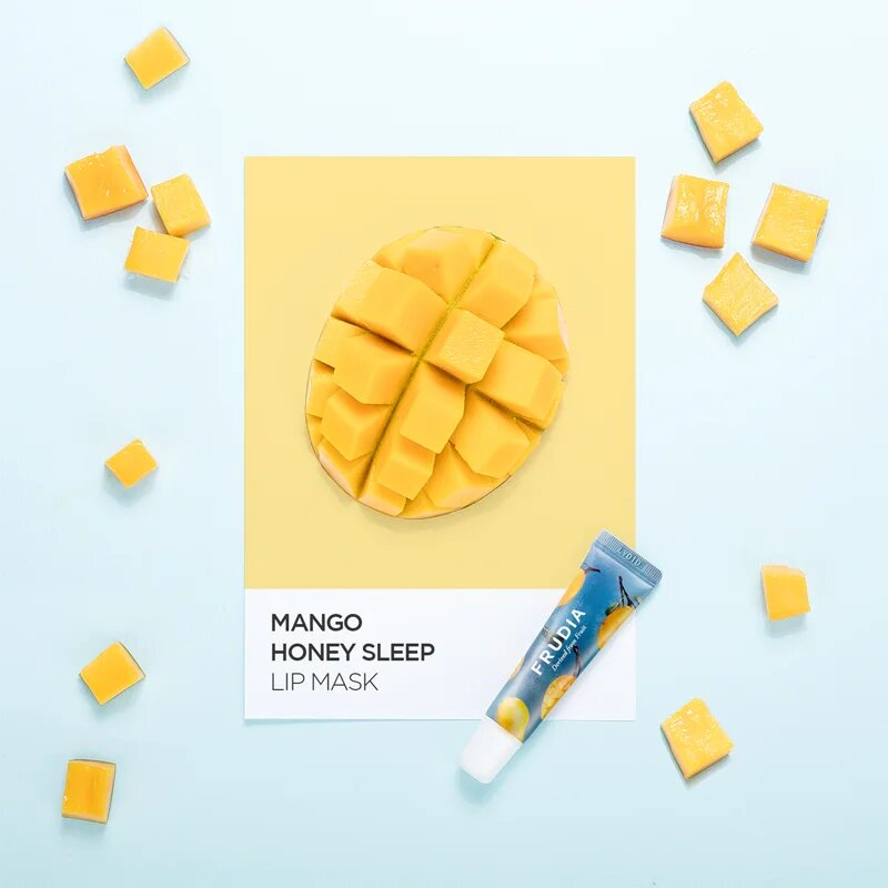 Frudia Honey Mango hydratační maska na rty 10 g