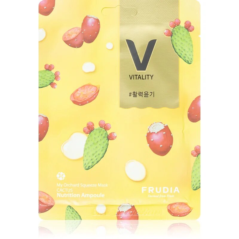 Frudia My Orchard Cactus plátýnková maska s revitalizačním účinkem 20 ml