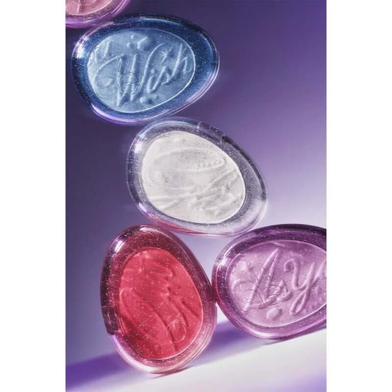 fwee Glitz Stone Highlighter rozjasňovač na tvář a oční okolí odstín 07 Ruby Reborn 6 g