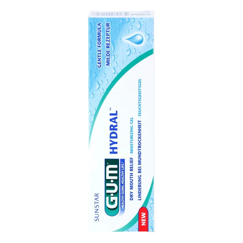 G.U.M Hydral hydratační gel na zuby jazyk a dásně 50 ml