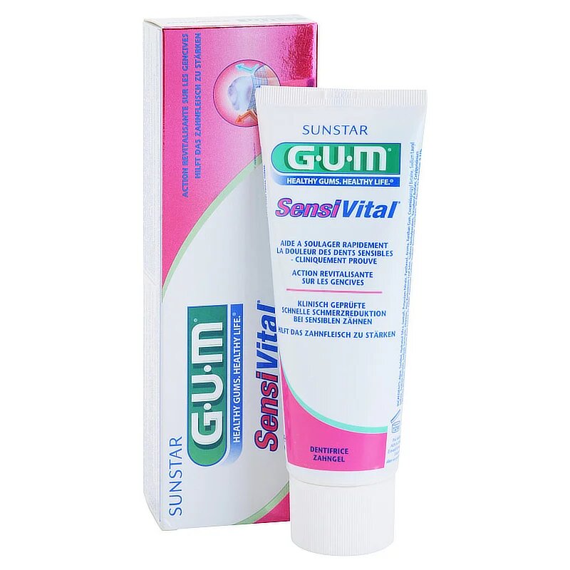 G.U.M SensiVital zubní pasta pro citlivé zuby 75 ml