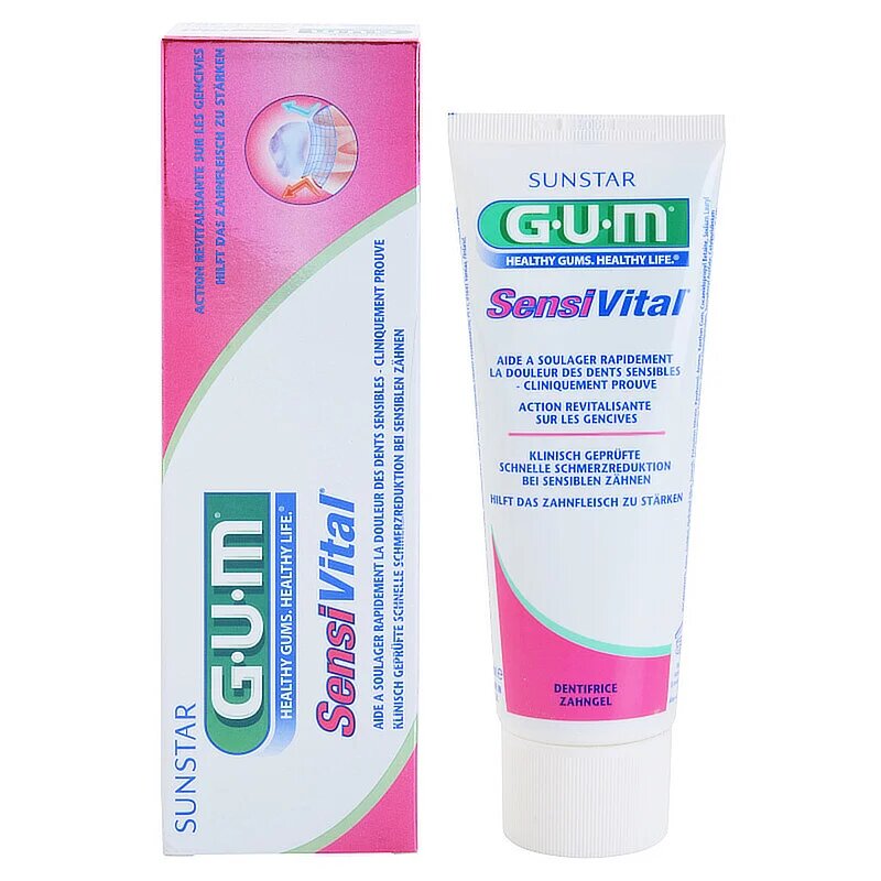 G.U.M SensiVital zubní pasta pro citlivé zuby 75 ml