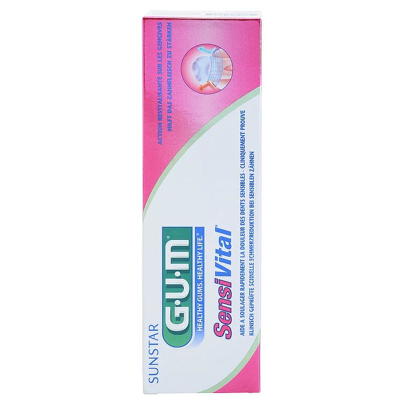 G.U.M SensiVital zubní pasta pro citlivé zuby 75 ml