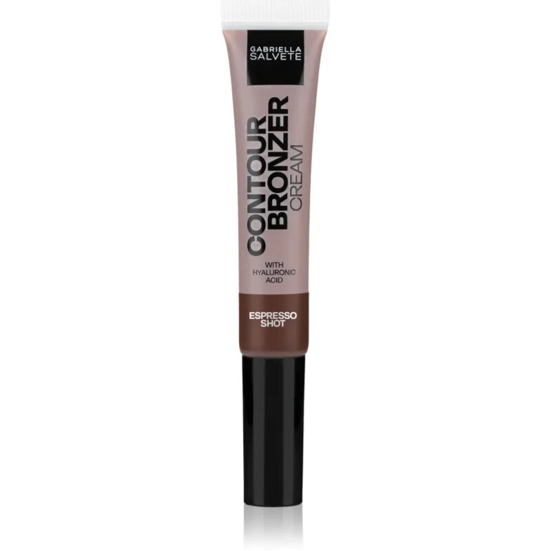 Gabriella Salvete Contour Bronzer Cream konturovací krém s bronzerem odstín 03 Espresso Shot 10 ml