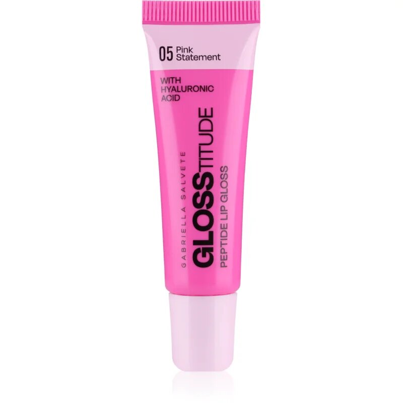 Gabriella Salvete Glosstitude Peptide Lip Gloss hydratační lesk na rty odstín 05 Pink Statement 10 ml