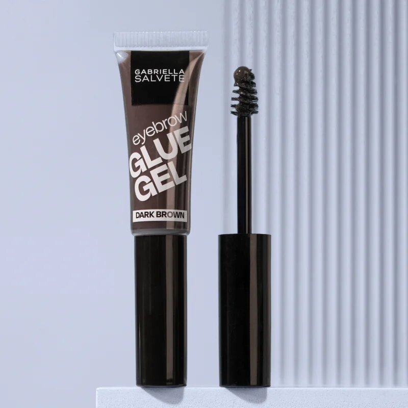 Gabriella Salvete Glue Gel gel na obočí odstín Dark Brown 5 ml