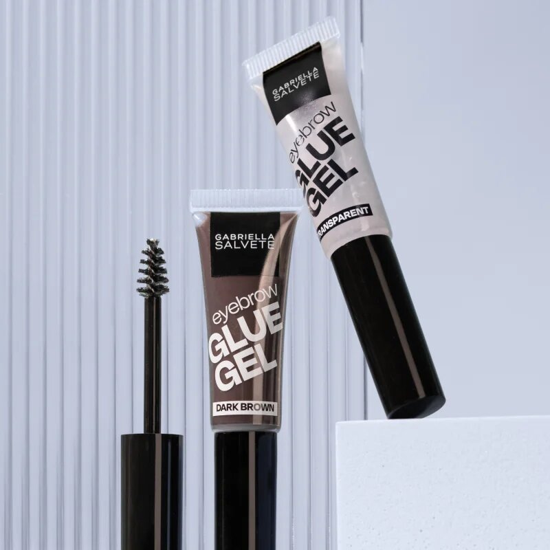 Gabriella Salvete Glue Gel gel na obočí odstín Dark Brown 5 ml