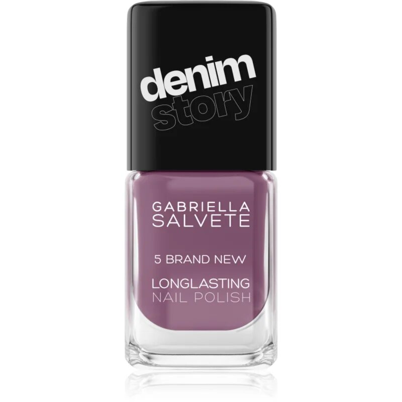 Gabriella Salvete Longlasting Enamel Denim Story dlouhotrvající lak na nehty odstín 05 Brand New 11 ml