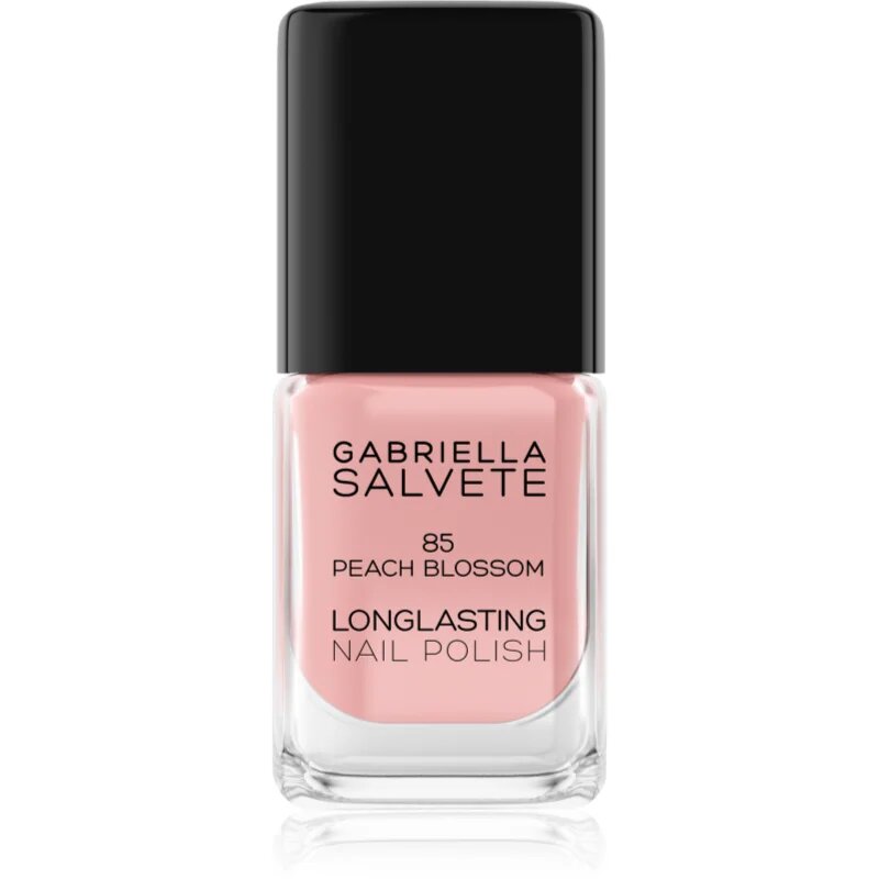 Gabriella Salvete Longlasting Enamel dlouhotrvající lak na nehty s vysokým leskem odstín 85 Peach Blossom 11 ml