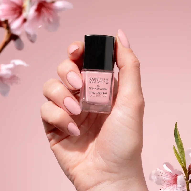 Gabriella Salvete Longlasting Enamel dlouhotrvající lak na nehty s vysokým leskem odstín 85 Peach Blossom 11 ml