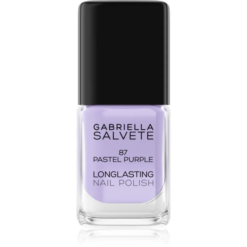 Gabriella Salvete Longlasting Enamel dlouhotrvající lak na nehty s vysokým leskem odstín 87 Pastel Purple 11 ml